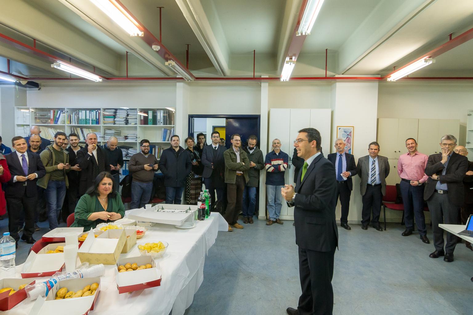 Κοπή πίτας του Τομέα ΒΔ&ΕΕ